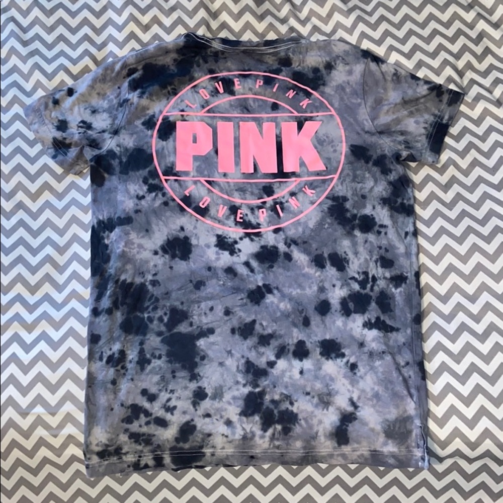 Victoria Secret PINK tie dye shirt